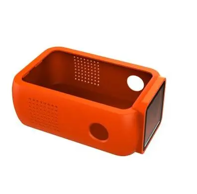 Силиконовый защитный чехол Foxeer Legend 3 резиновый для камеры оранжевого/синего