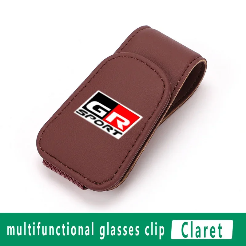 

Автомобильный держатель для очков, держатель для очков, аксессуары для автомобильных солнцезащитных очков, Аксессуары для автомобилей Toyota Yaris Hilux Corolla Prius