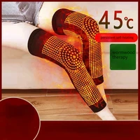1 pair of long wormwood knee pads middle aged and elderly warm men and women joint elderly winter wormwood warm knee pads