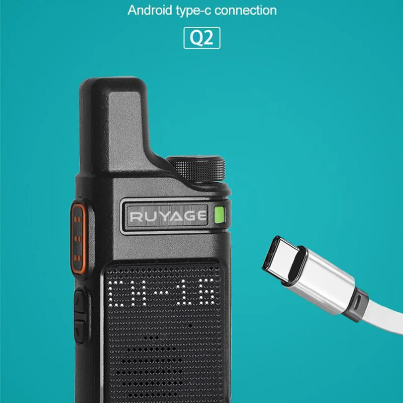 pmr 446 walkie talkie portable mini communication radios profesional talkie walkies two way radio transceiver ruyage q2 quality free global shipping
