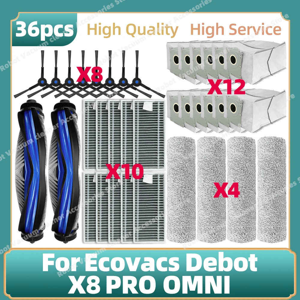 

Аксессуары для Ecovacs X8 Pro Omni