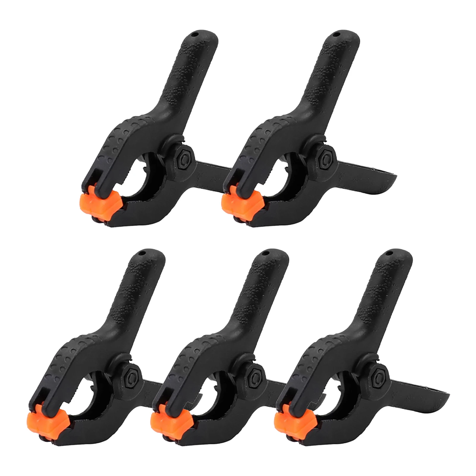 

5pcs 2inch Nonslip Handle Phone LCD Screen Home For Woodworking Spring Clamp Photo Studio Heavy Duty DIY Projects Repair Tool
