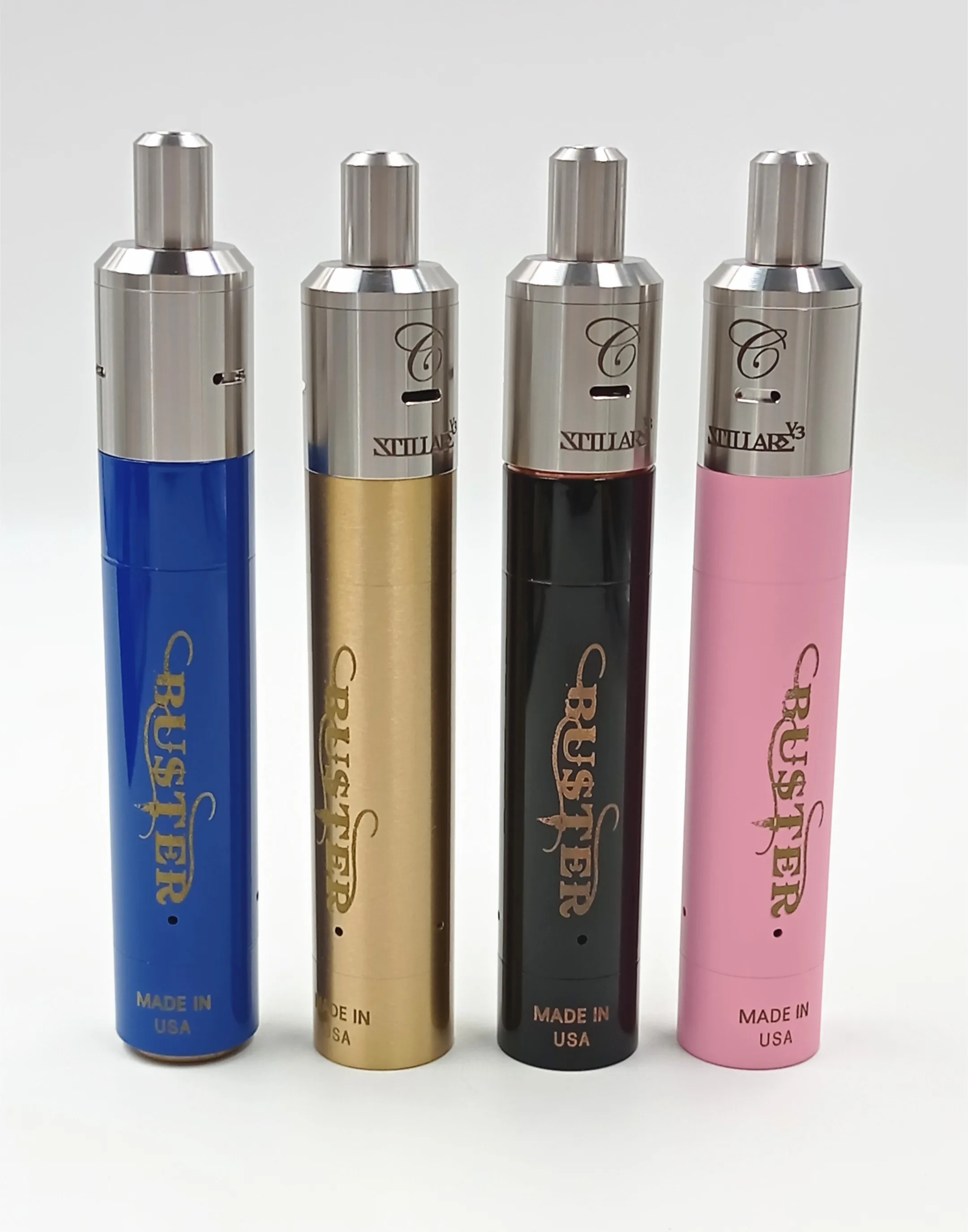 

Buster Mechanical Mech Mod Starter Kit 18650 Battery Body Vaporizer Vapor Vape Pen with Stillare RDA