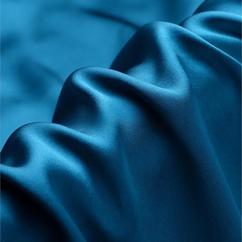 Новинка Тяжелая шелковая ткань 22 м креп-атлас простая 100% подкладка из парчовой