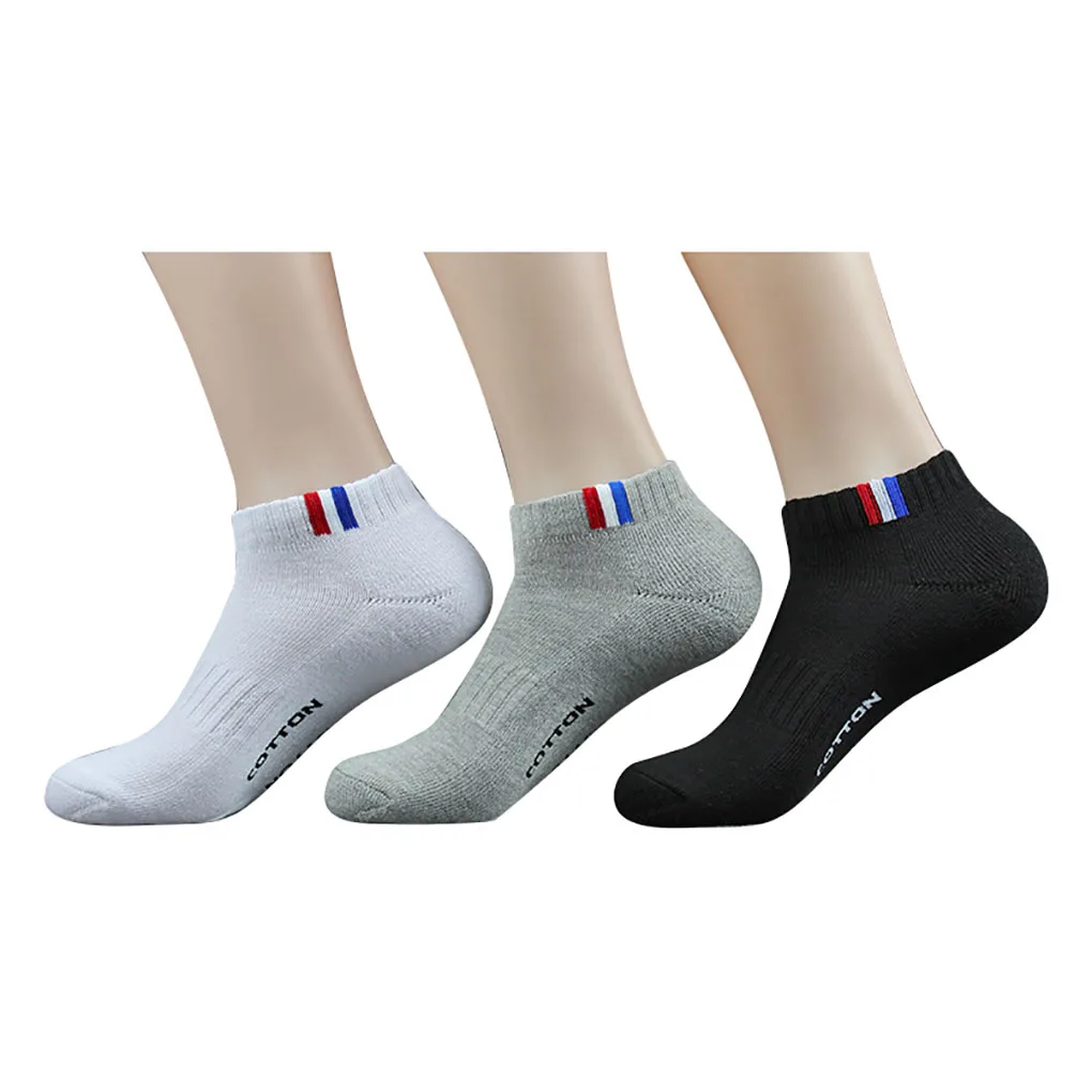 

Pack of 6 Basketball Socks Athletic Male Slip-Proof Feet Thickening Sock in Bags Package for Balls Cycling Running Hiking