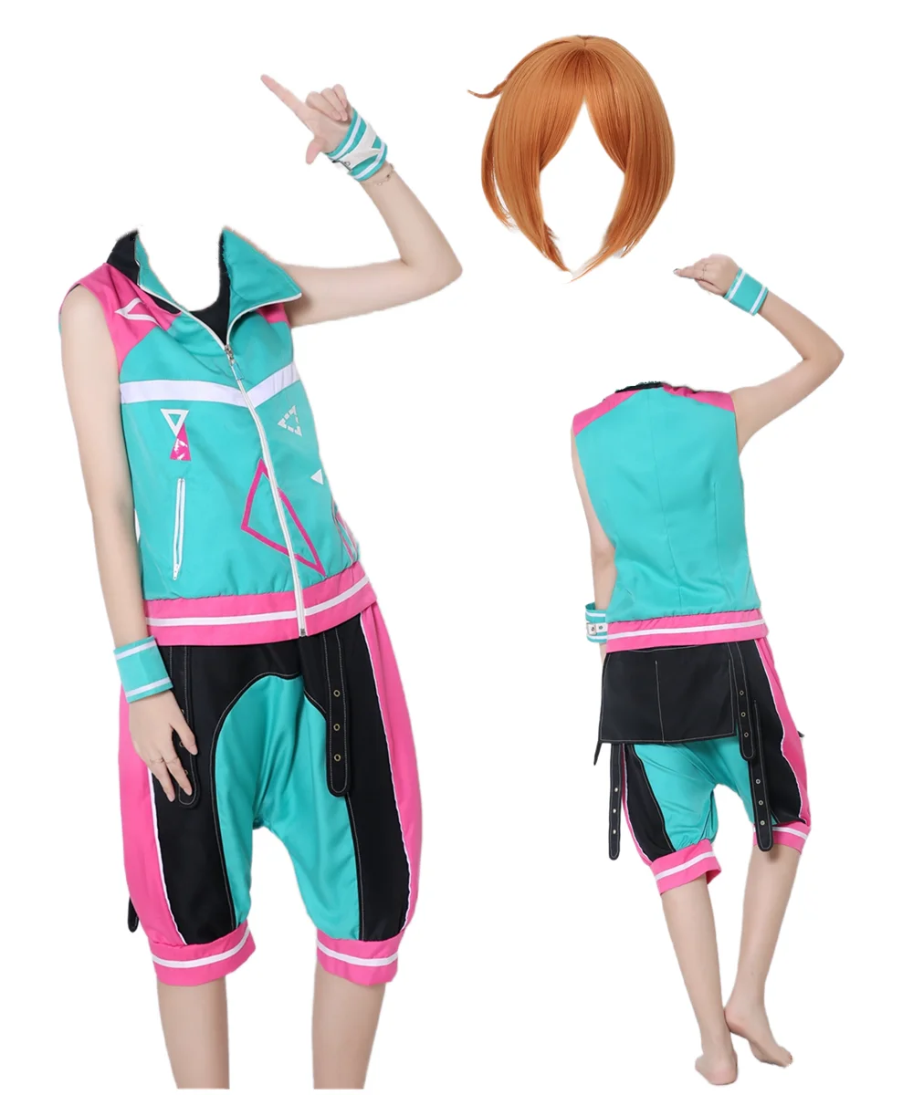 

Game Ensemble Stars Cosplay Aoi Yuta Brother's Green Men's Coat Women's Suit Halloween Costumes