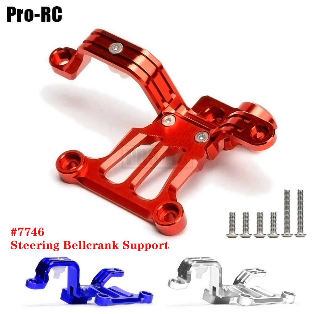 

1Set Aluminum Alloy Steering Bellcrank Support #7746 Upgrade Parts for RC Car 1/5 Traxxas XMaxx X-Maxx 6S 77076-4 8S 77086-4