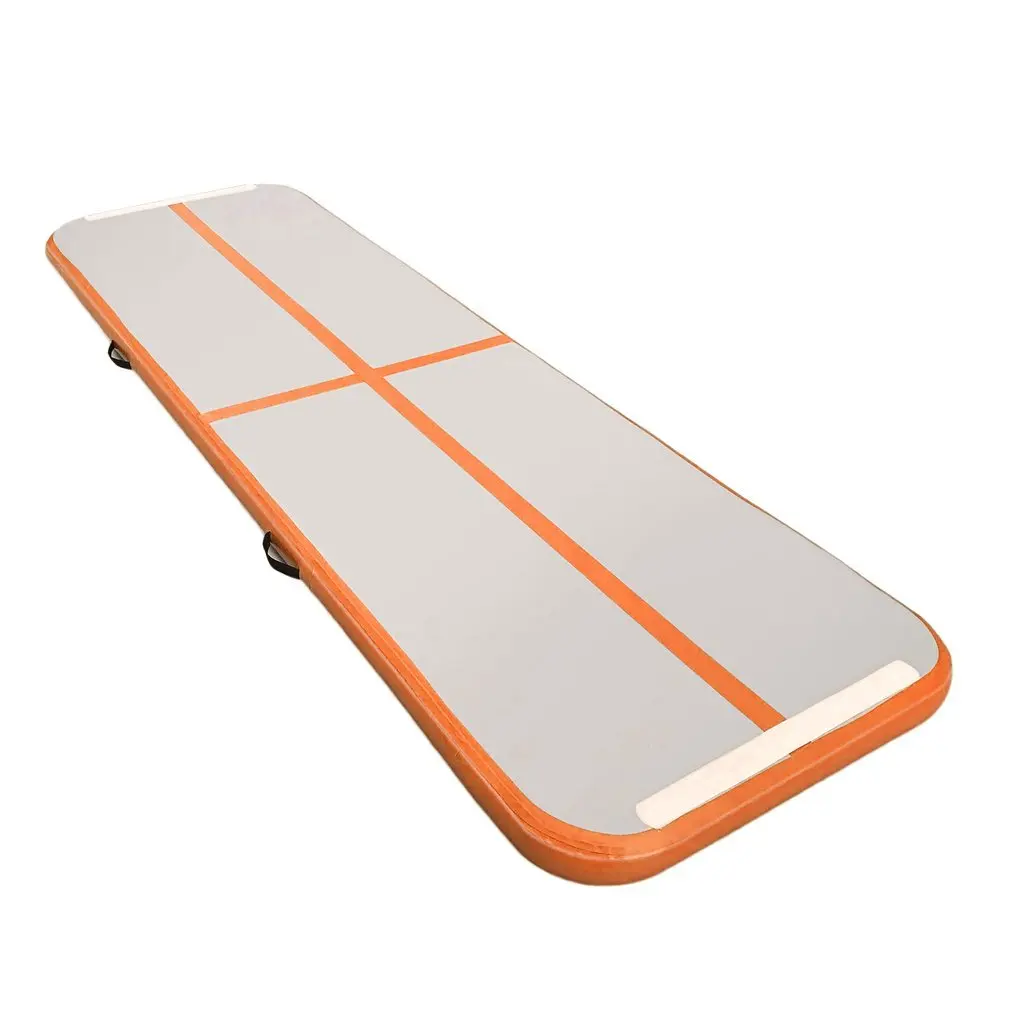 

300x100x10cm Inflatable Tumbling Mat Home Gymnastics Taekwondo Cushion Gymnastics Air Cushion For Gym Training Exercise