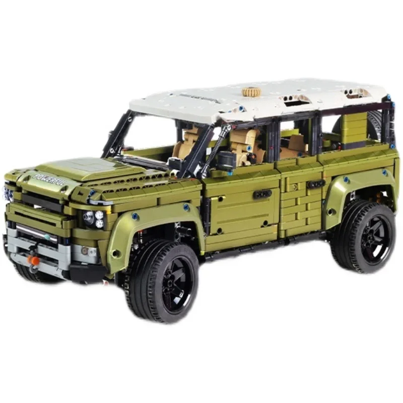 Для Mould King 13175 Land Rover Defender Technology механический внедорожник для взрослых детская
