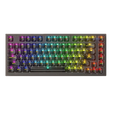 LAIMANEI 82 клавиш беспроводная механическая RGB клавиатура