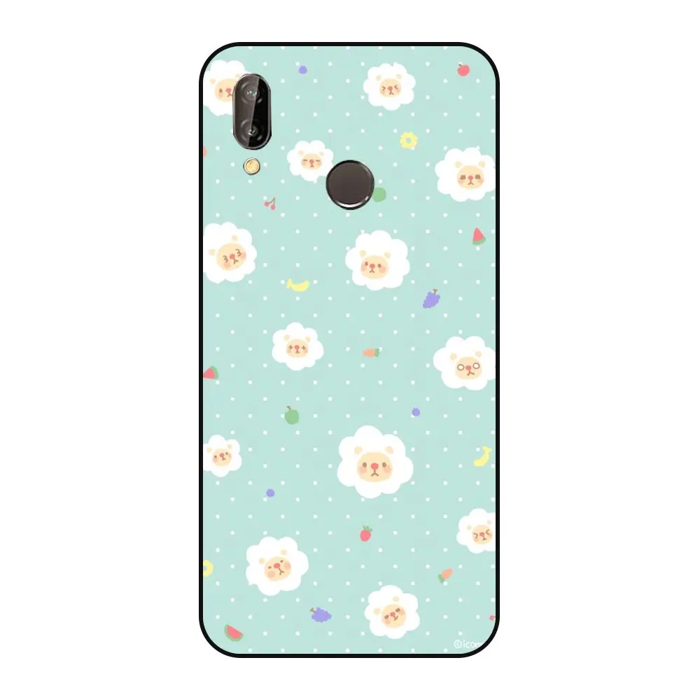 Дешевые мужские чехлы с розовыми цветами для Huawei Nova 3e черные художественным