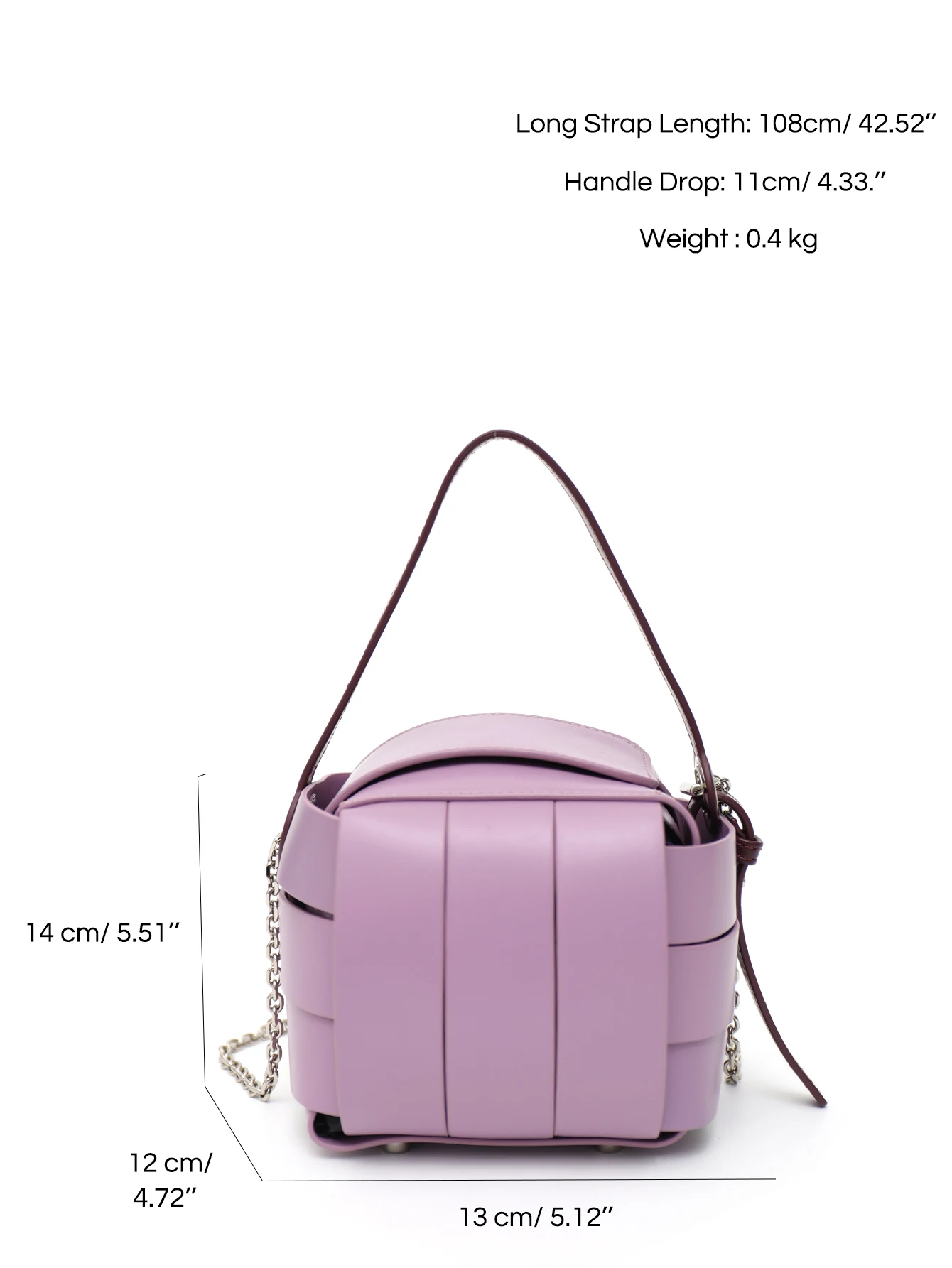 CEZIRA Fashion Chic Design Women Top-handle Bags Flap Square Shoulder Handbags PU Leather Patchwork Long Chain Cross Body Purses