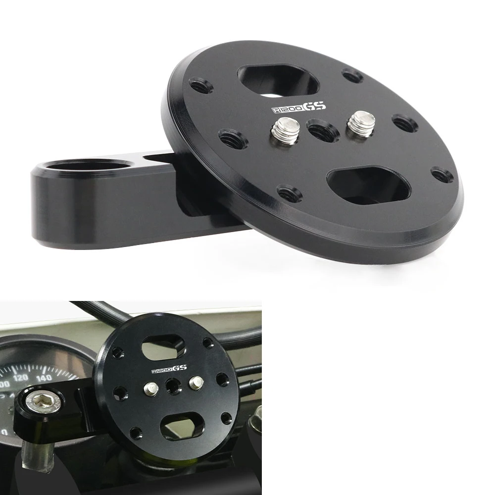 Руль с держателем для GPS Зажим навигационный кронштейн для BMW R1150R R1200R F800ST F800GT F650CS R1200GS/ADV G310R G310GS F800GS F700GS