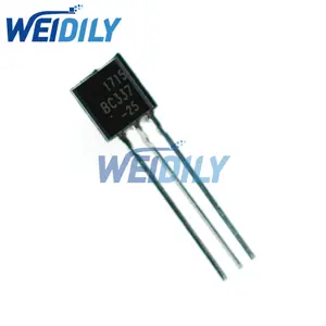 100PCS BC337 337-25 BC337-25 Triode Transistor TO-92 0.8A 45V NPN New