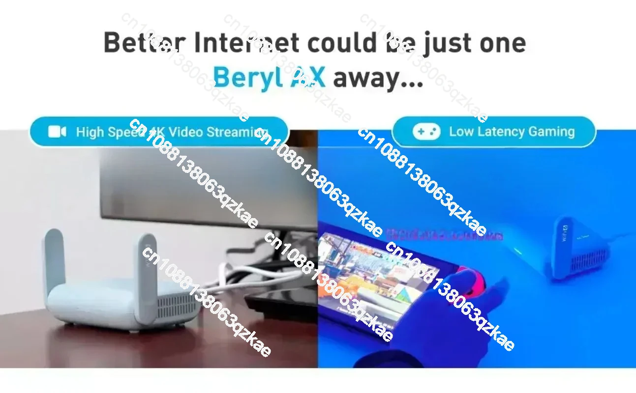 Рамка-сетка Enrutador iNet Beryl AX MT3000 Wi-Fi6 Travle