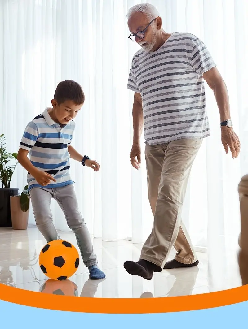 Тихий футбольный мяч высокой плотности тихий для футбола бесшумный прыгающий из