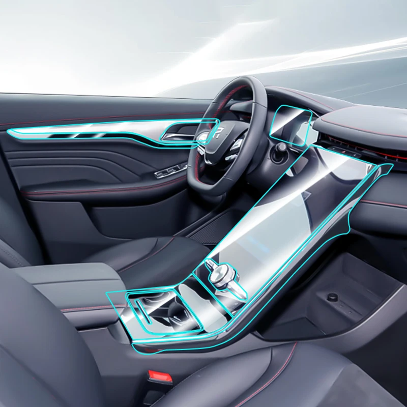 

Центральная консоль для авто Марвел R 2021 2022, прозрачная, с защитой от царапин, аксессуары для интерьера