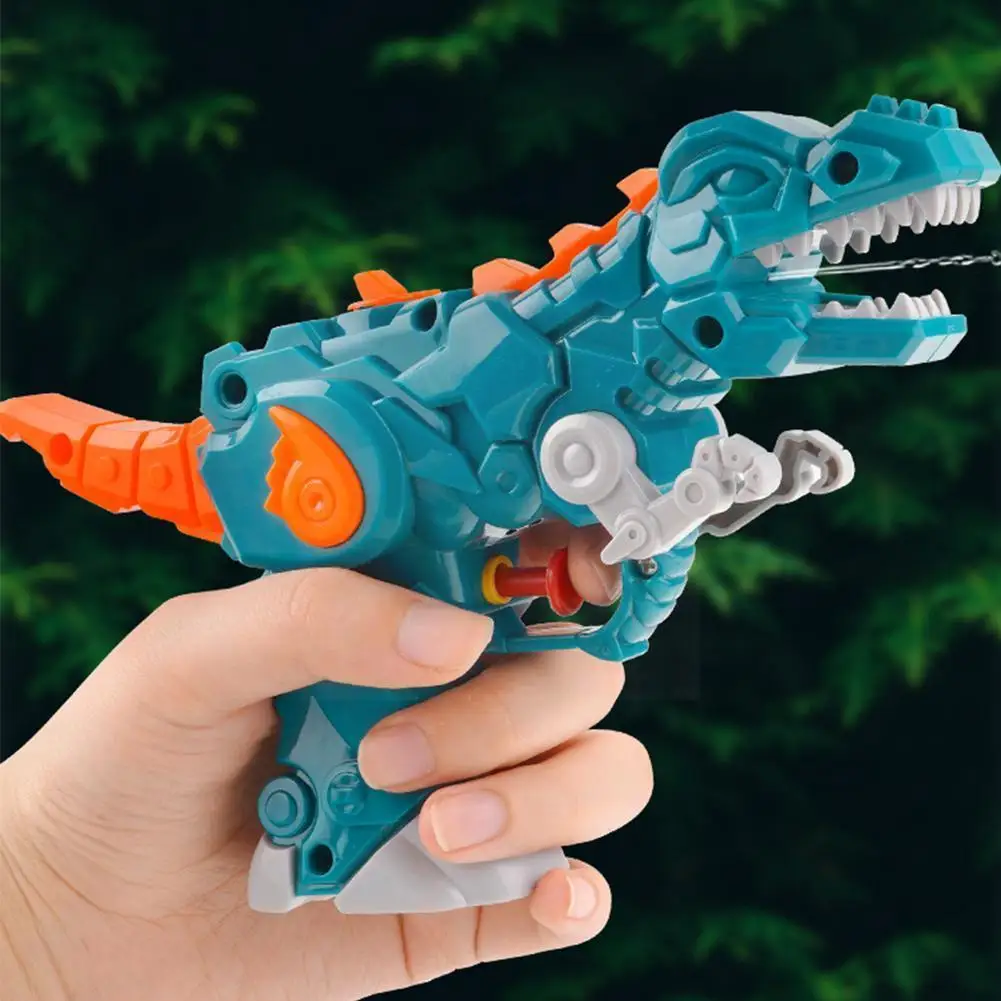 

1pc Mini Robot Dinosaur Water Guns Toys Kids Summer Gift Watergun Beach Souvenir Beach Boys Outdoor Giveaway Toys K5i2
