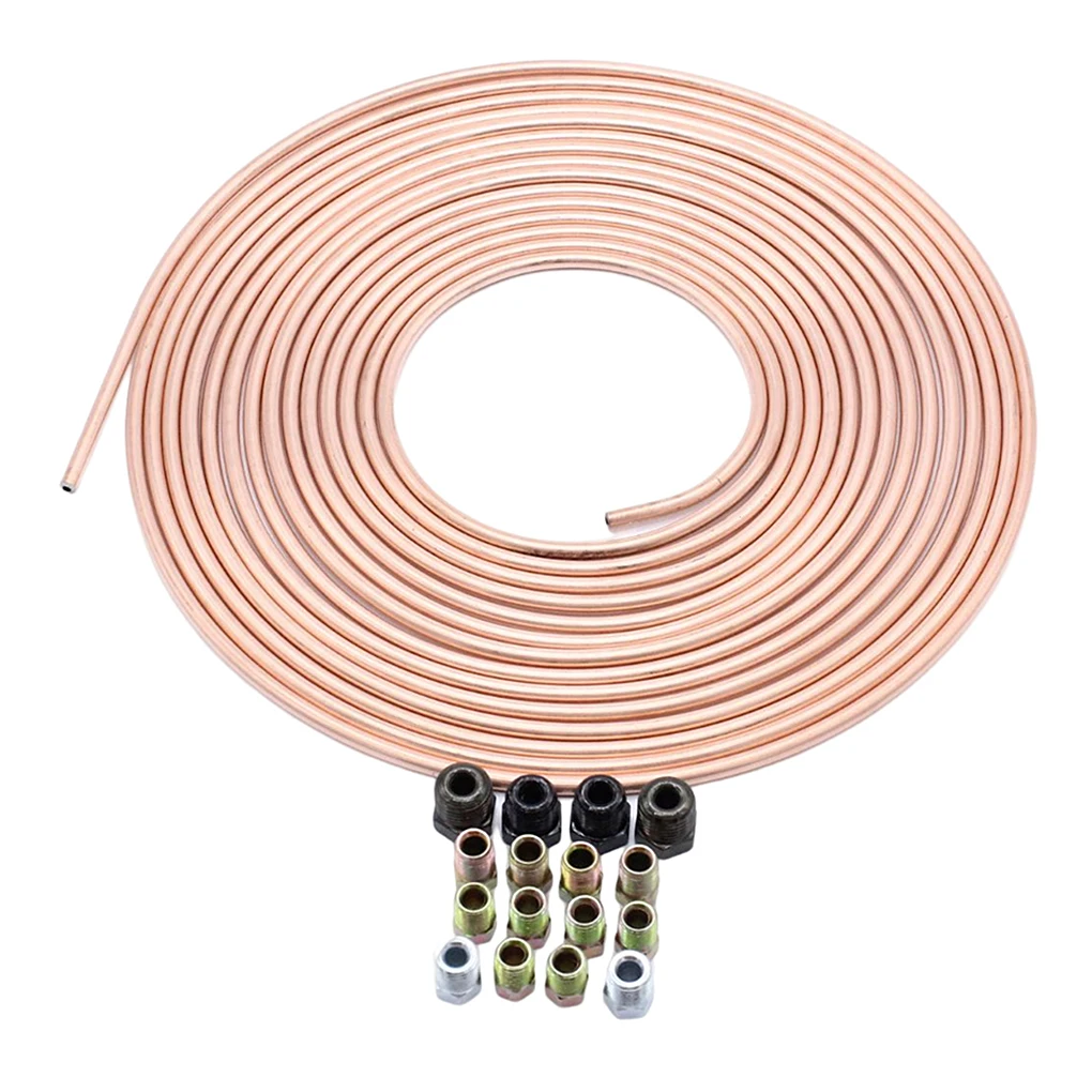 

Brake Cable Flexibility Handily Install Universal Braking Wires Adapter Simple Assemble Auto Part Tubing Kit Brakes Line