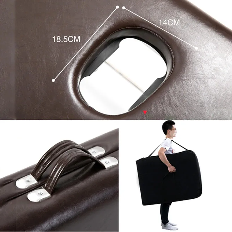 Портативный профессиональный массажный стол для носилок салон красоты