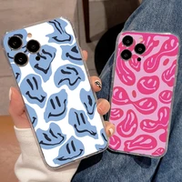 heart cute love phone cases for iphone 11 12 13 mini se 2020 6 6s 7 8 plus x xs xr pro max soft tpu cover shell clear pattern