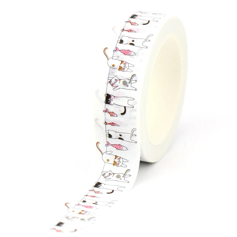 

Декоративный скотч GREATHOPE WASHI TAPE 10 м