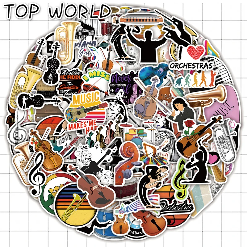 

Наклейки для ноутбука, телефона, чемодана, скейтборда, детского чемодана, 10/50 шт./компл.