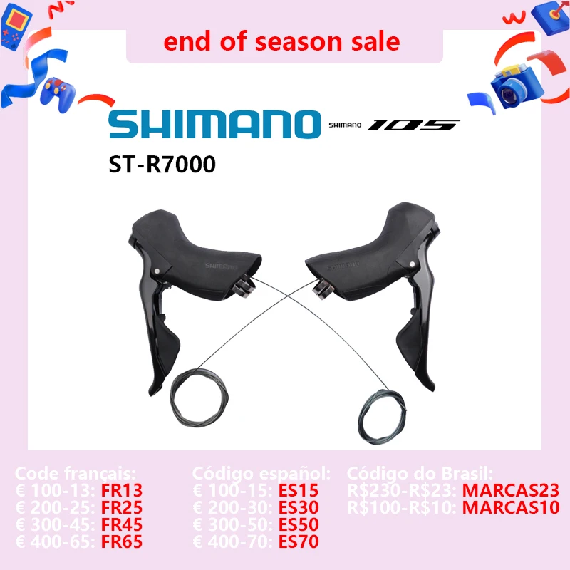 SHIMANO 105 ST r7000  shifter Dual Control Lever 2x11-Speed 