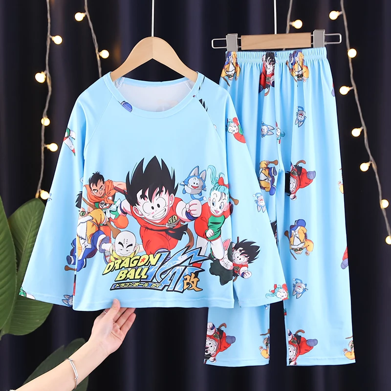 

Boys Girls Pajamas Autumn Winter Long sleeve Children's Clothing Sleepwear Cotton Pyjamas Sets For Kids 2-14 Years Baby Gift
