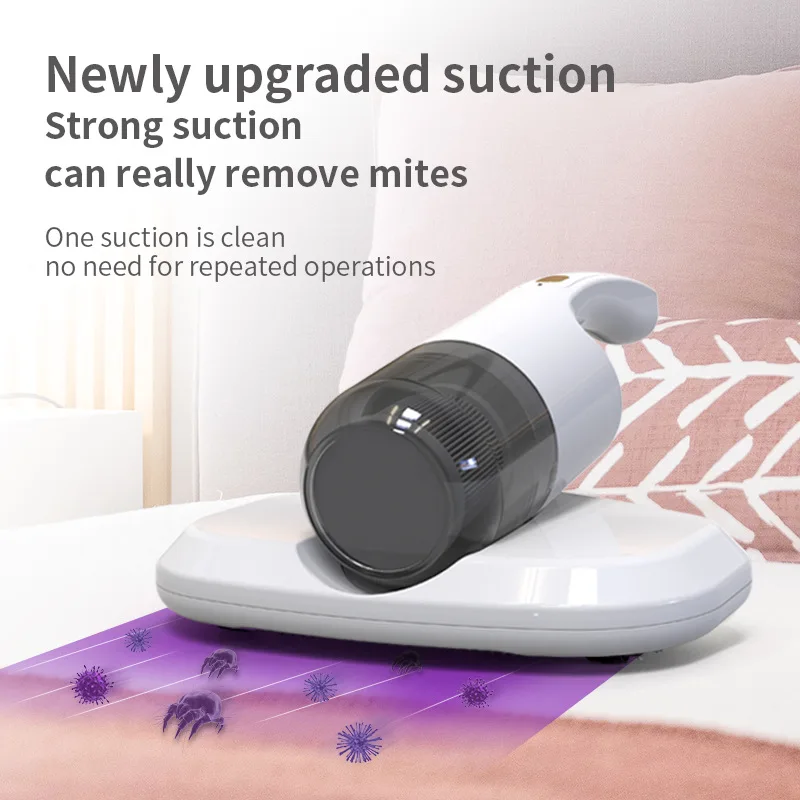 

Mite Remover Wireless Portable Vacuum Cleaner Mite Removal Instrument UV Vacuum Mites Eliminator Cleaning Machine for Bed Pet