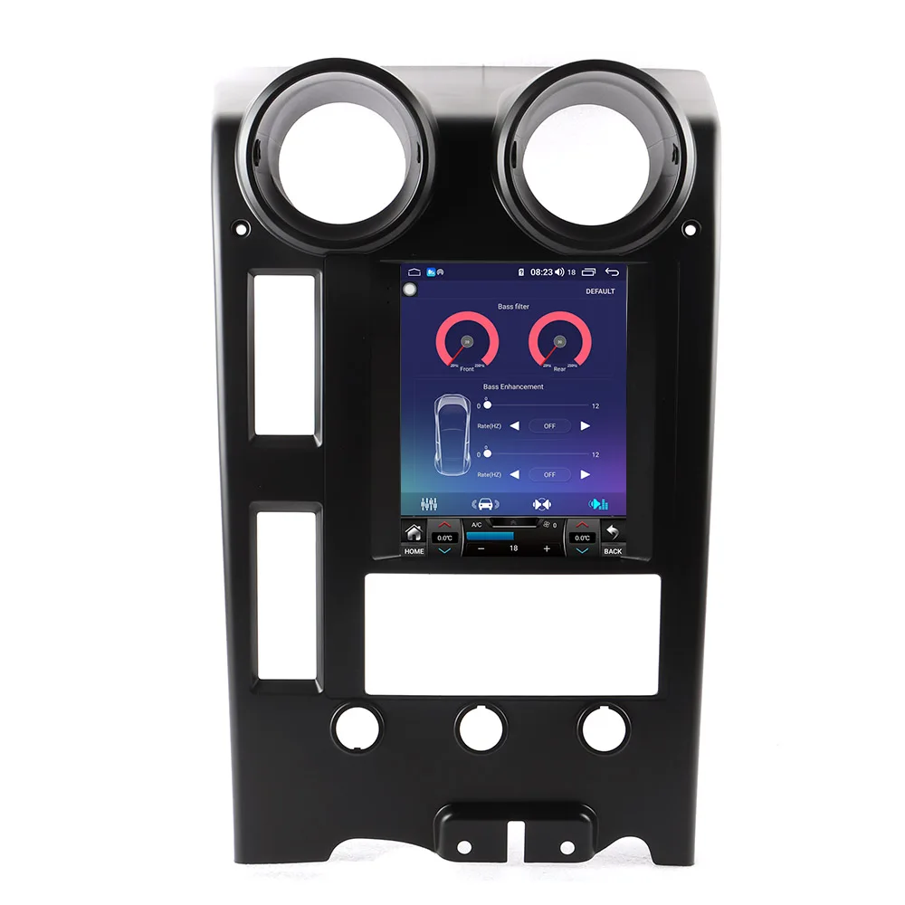Автомобильный радиоприемник 8 + 256G Android 13 Tesla для Hummer H2 2004-2008 Автомагнитола Carplay GPS