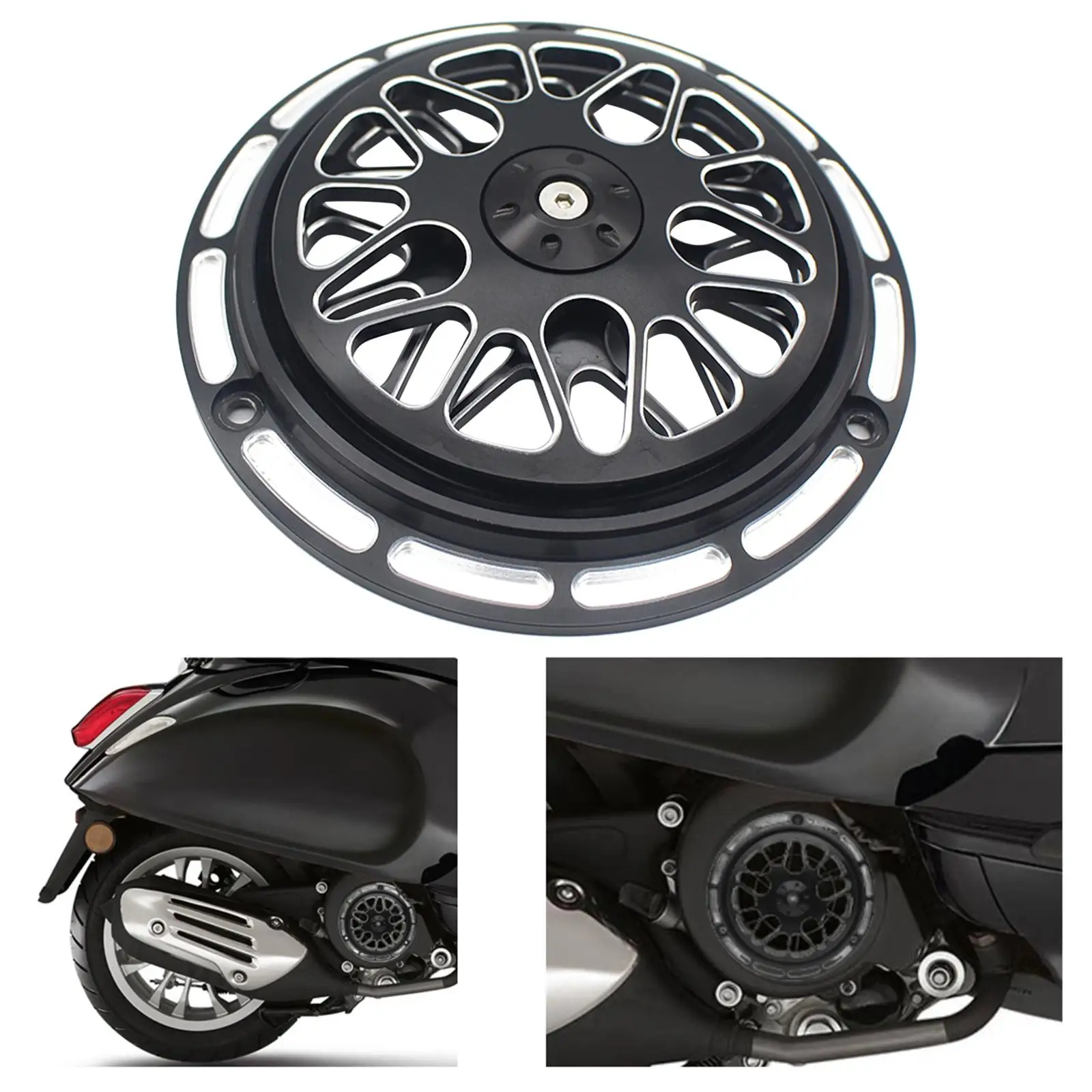 

Motorcycle Engine Cooling Fan Cover Fits for Spring Sprint 150 Stylish