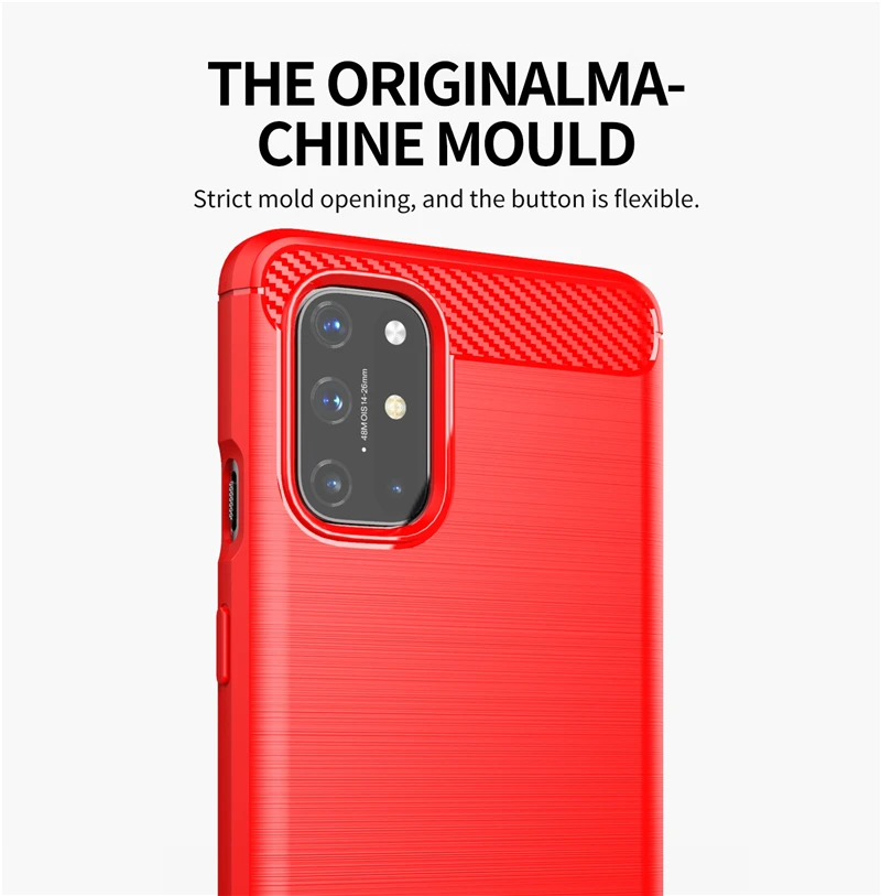 Чехол для OnePlus 8T чехол для Oneplus 8T из углеродного волокна ТПУ мягкий силиконовый защитный чехол для телефона OnePlus 8 Nord N10 8T Fundas (art.: 3920c48a0917f) - 3920c48a0917f