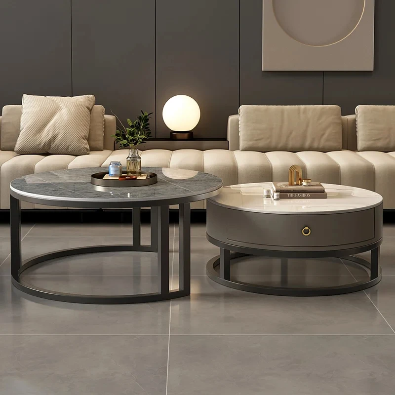 Роскошный обеденный стол шкафы для гостиной настольная подставка круглый