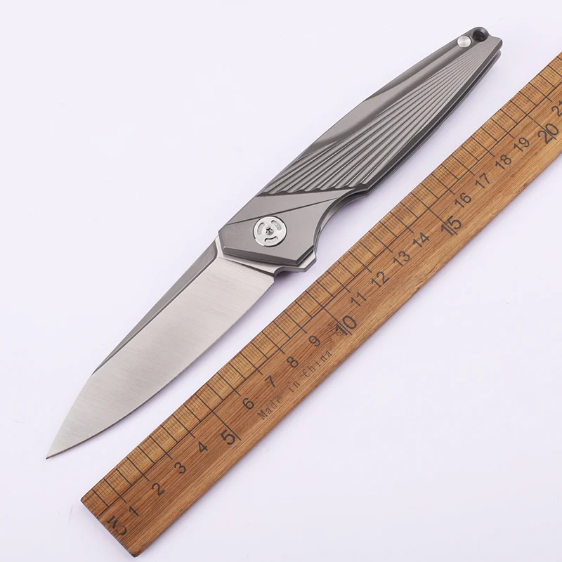 Складной нож для кемпинга из титанового сплава