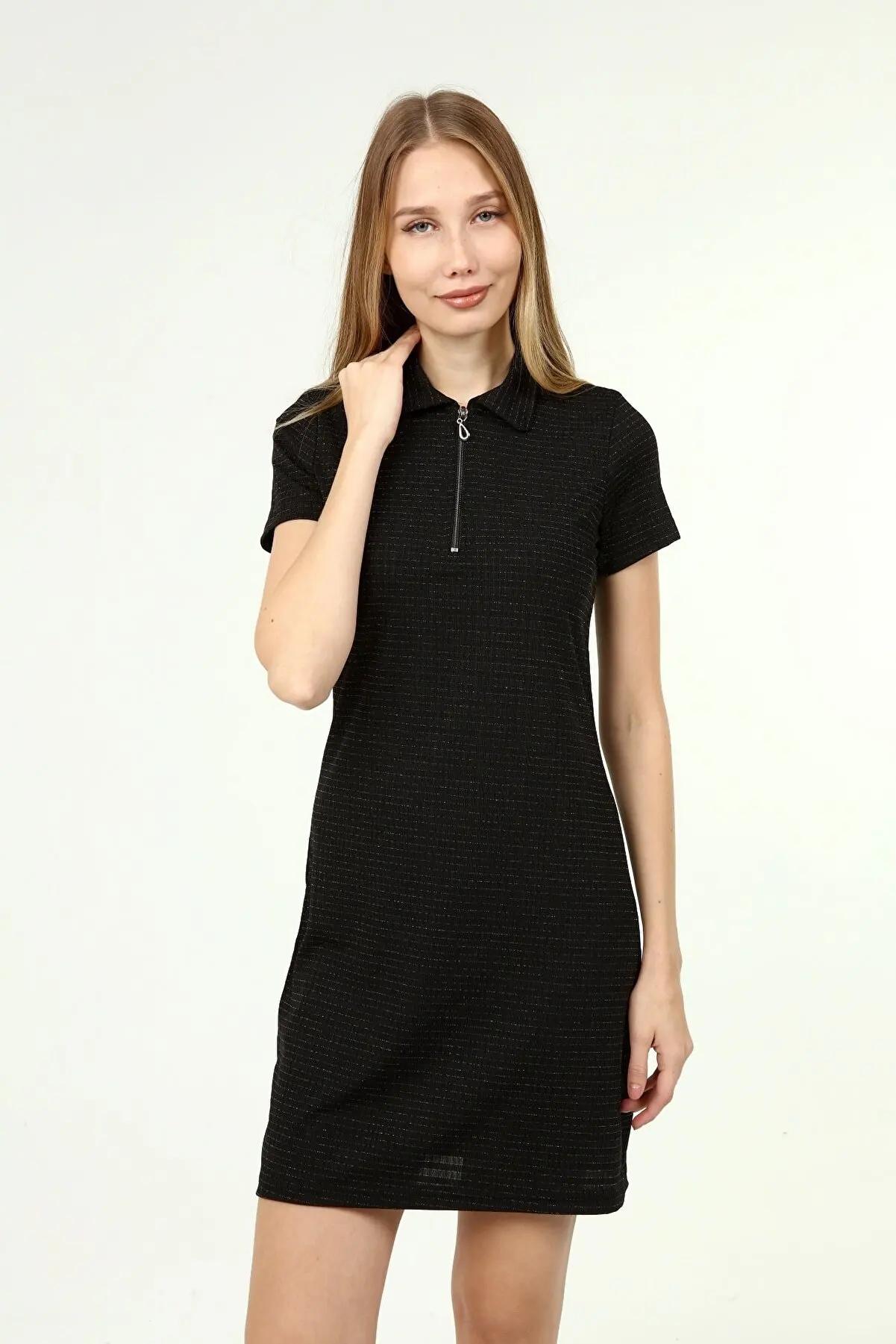 Женское платье мини с воротником-рубашкой модные красивые и дешевые платья для