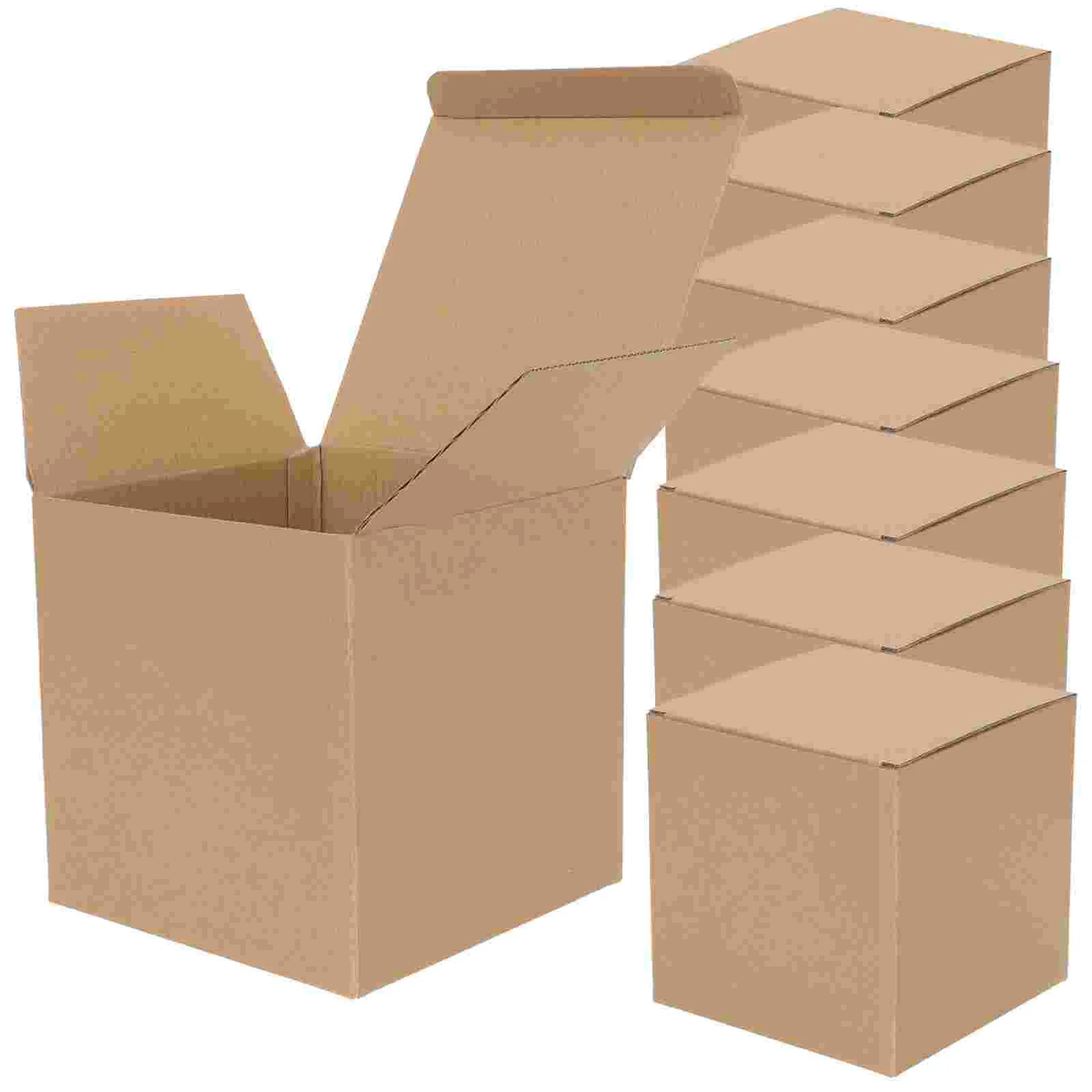 

Boxes Box Shipping Cardboard Corrugated Packaging Gift Business Packing Mini Mailer Paper Large Mailing 6X6X6 Carton Kraft