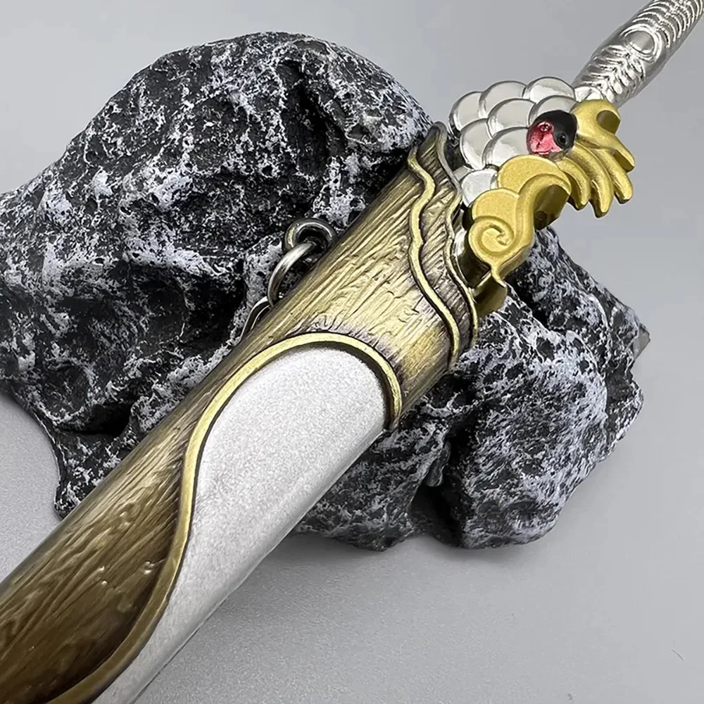 22 см брелок для ключей с небесным мечом цельнометаллический древняя известная