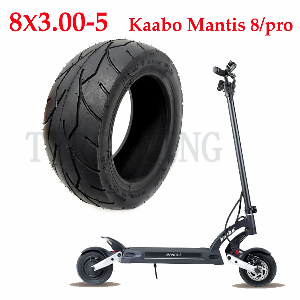 

Бескамерная вакуумная шина для электроскутера Kaabo Mantis 8 Pro, переднее и заднее колесо, 8 х3, 00-5