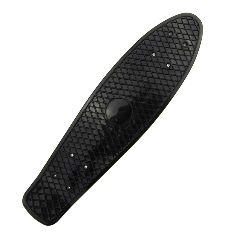 

22.5X 6 Inch Skateboard Plastic Fish Banana Skating Board Decks For Outdoor Sport Fish Board Non-Slip Deck