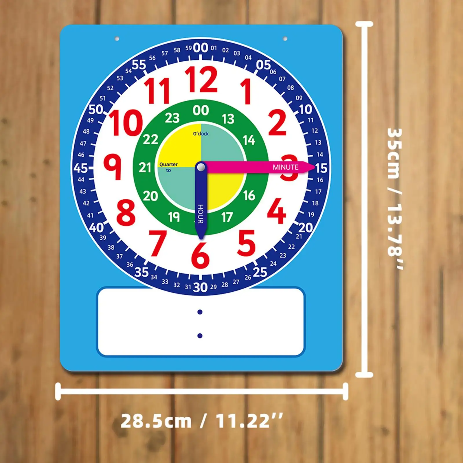 

Часы игрушки Монтессори игрушки время обучения для детей Homeschool