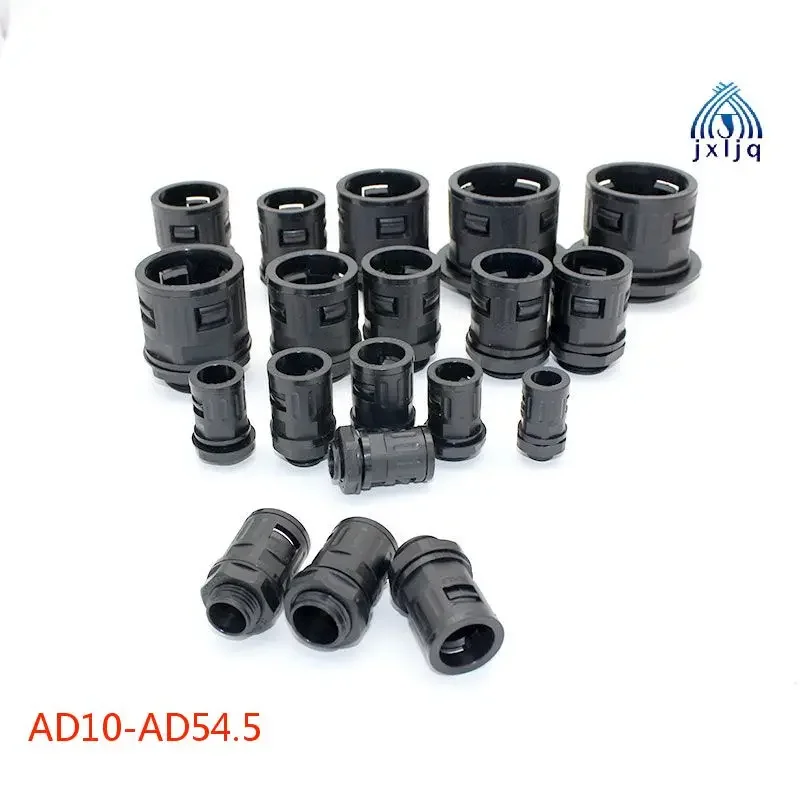Нейлоновое соединение кабелепровода с жидкостью AD18.5 AD21.2 AD25 AD28.5 PG7 PG9 PG36 Винтовой