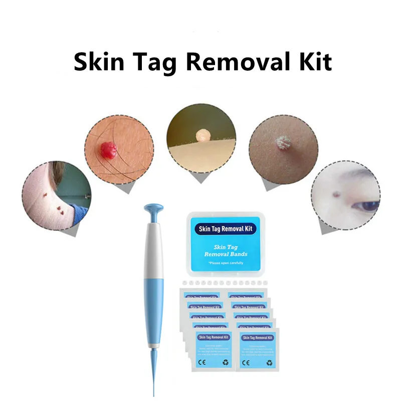 

Skin Tag Removal Kit Home Use Mole Wart Remover Equipment Acne Treatment Micro Skin Tag Removeal Tool Easy To Clean Skin Care