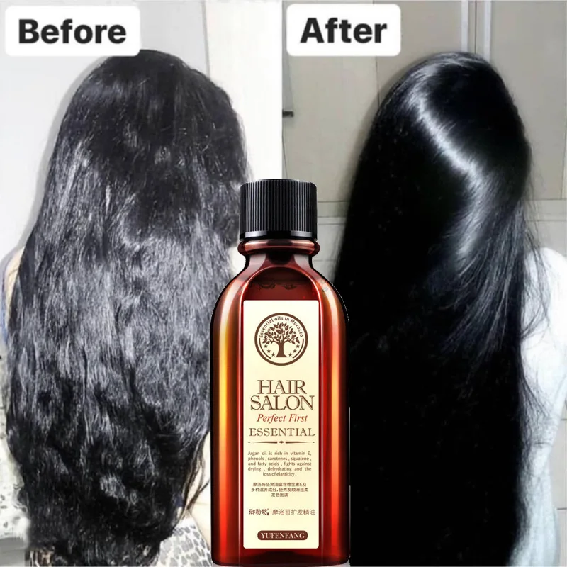 

Восстанавливающее эфирное масло для волос, 60 мл, помогает питать корни волос, гладкие и шелковистые волосы, усиление роста волос, многофункциональный уход за волосами