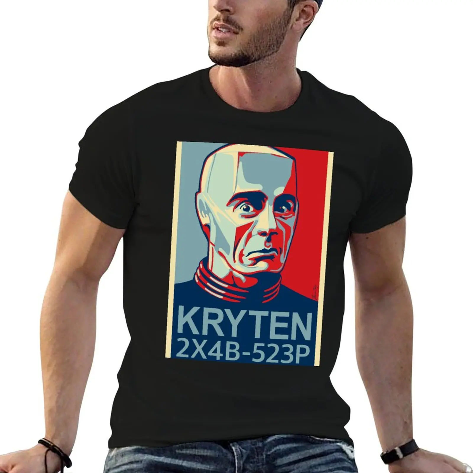 Футболка Red Dwarf KRYTEN 2X4B-523P быстросохнущие рубашки забавные футболки с рисунком для