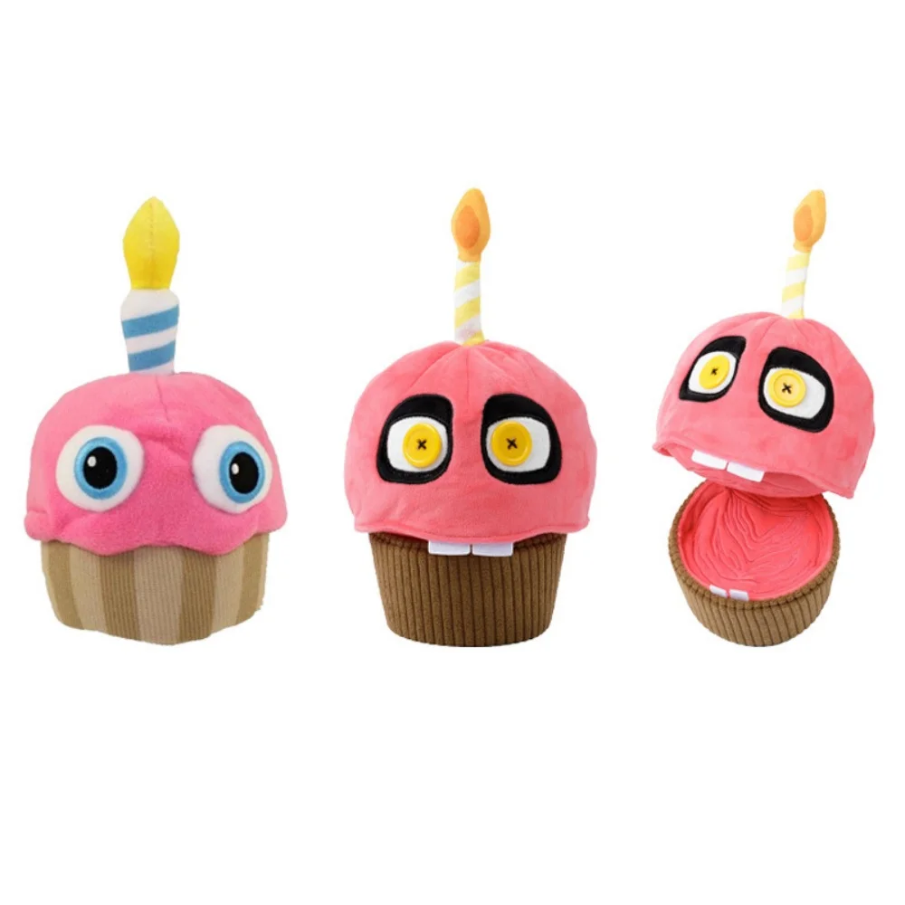 Фото В наличии: Плюшевая кукла Five Nights Cupcake, милая аниме-игрушка, подарок на день рождения и Рождество №3