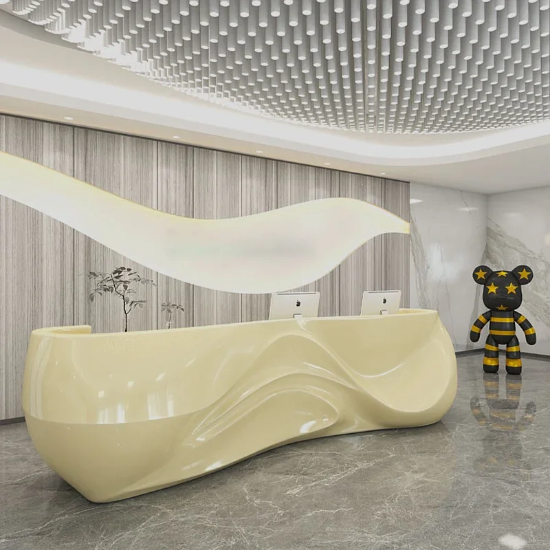 Роскошная стойка регистрации отеля магазин одежды современная барная салон