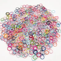 100200pcs 10mm colorful open ring jump rings chain keychain connector for diy jewelry making bracelet necklace accessories