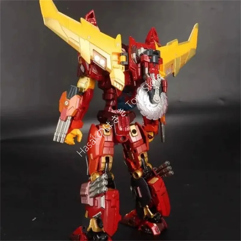 Фото В НАЛИЧИИ: Трансформируемая фигурка AT-01 AT01 Rodimus Prime Upgrade Version KO AMT01 из ПВХ. №2