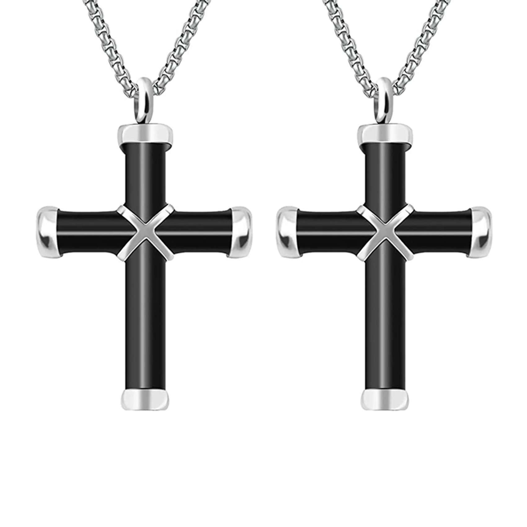 

2X Cremation Jewelry for Ashes Urn Necklace Memorial Pendant Keepsake Jewelry